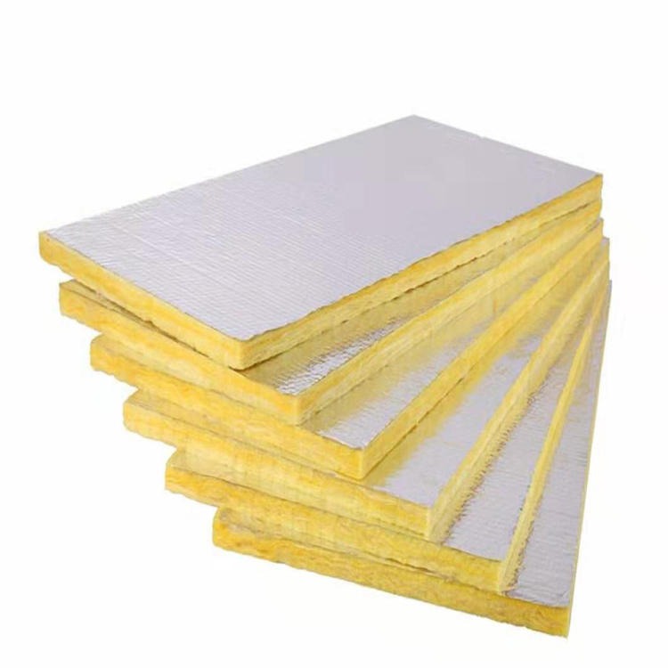 憎水玻璃棉卷毡 超细玻璃棉隔音板 阻燃棉板规格 价格 河北