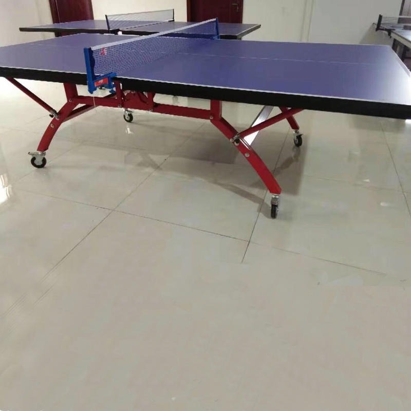 金伙伴体育设施供应训练用乒乓球桌  折叠乒乓球台  移动式乒乓球桌