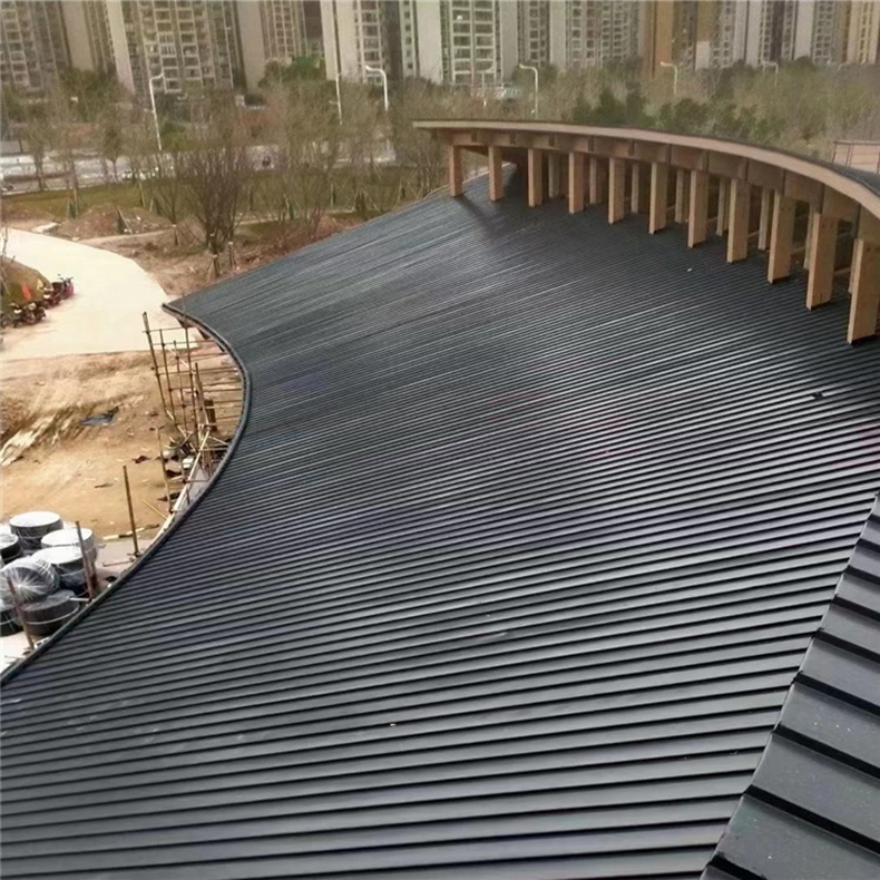 河南锦昱商业设施用方便安装铝镁锰波纹板25-500型