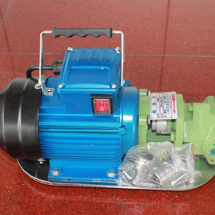 上海中球WCB-75单相防爆齿轮油泵  小型齿轮输油泵
