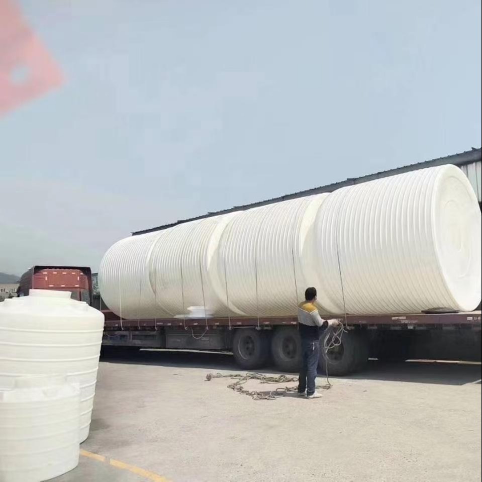合川5吨塑料水塔厂家 工地用水pe塑料储罐 白色外加剂纯水水箱