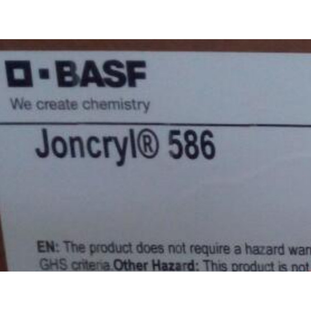 德国巴斯夫苯丙树脂JONCRYL 586 丙烯酸树脂 水墨用苯丙树脂J586