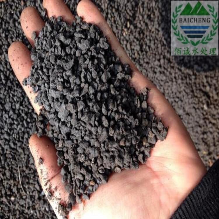 淮南批发供应天然水洗锰砂滤料 地下水处理锰砂滤料