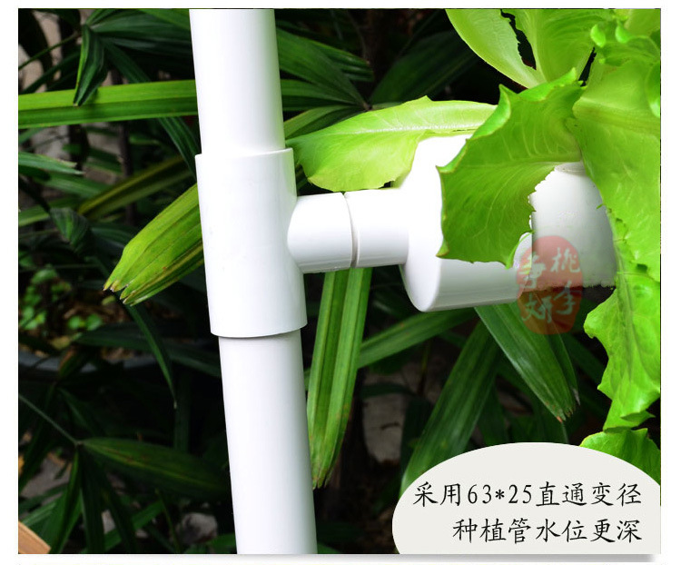 阳台无土栽培 单面四管水培设备 绿色蔬菜种植专用 全自动浇水示例图10