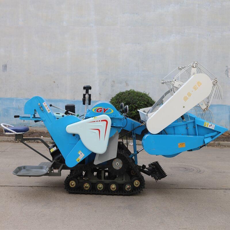 鑫宏机械 XH -SHJ -1000  座驾式小麦收割脱粒一体机 小麦联合收割机 全喂入式麦子收割机