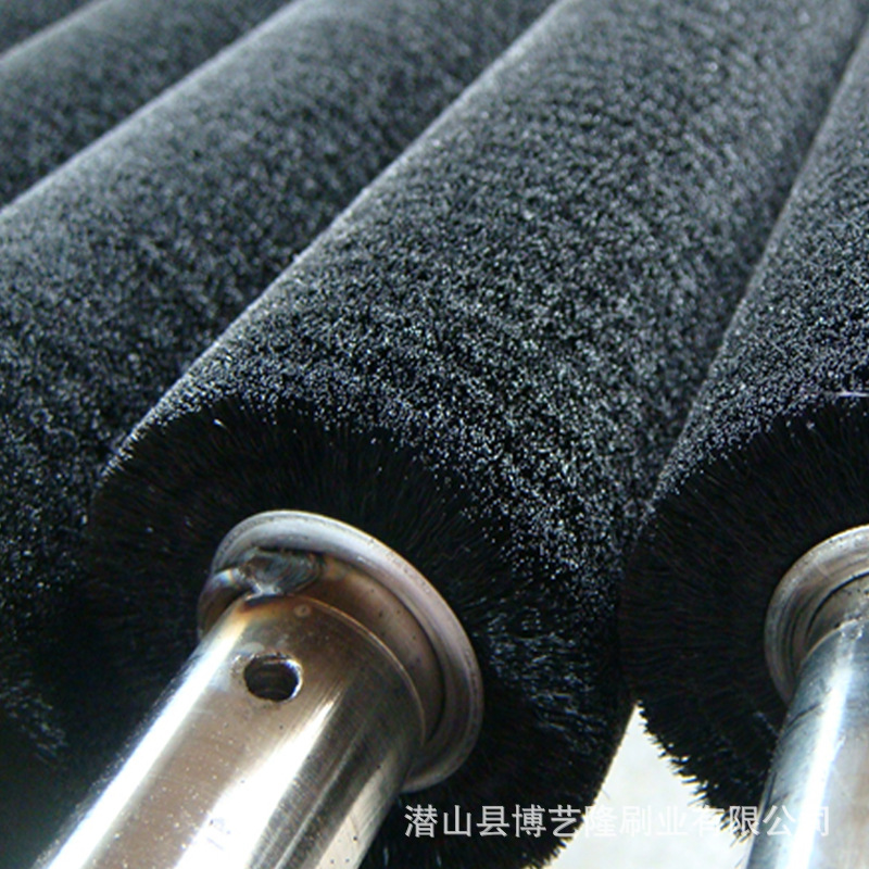专业生产销售尼龙丝毛刷辊 抛光机毛刷辊 清洗机毛刷辊 质优价廉