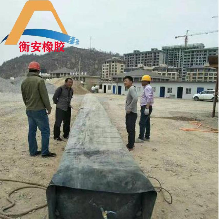 预制板桥梁充气芯模 17米长 21米橡胶充气芯模 衡安橡胶