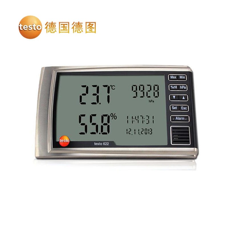德图testo622 数字式温湿度大气压力表