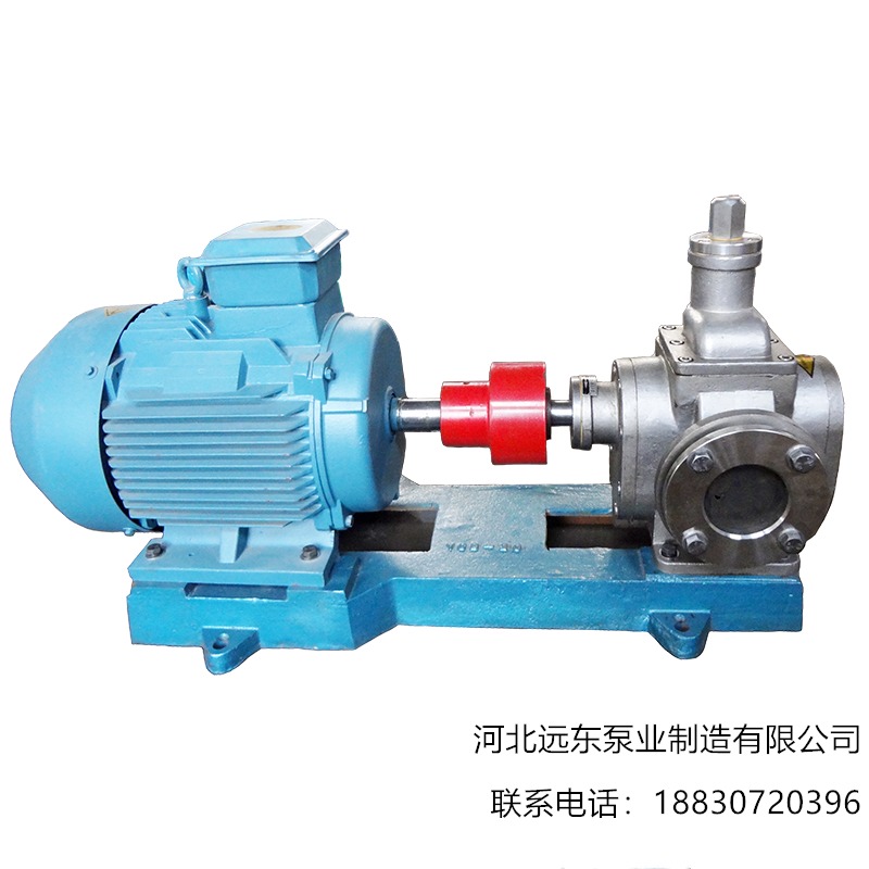 齿轮润滑油泵 YCB2.5/0.6 齿轮泵流量2.5m3/h 燃油泵-泊远东