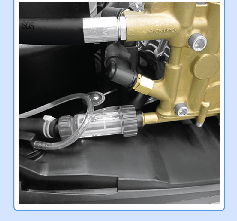 德国凯驰Karcher冷热水工业商用高压设备清洗机HDS9/18-4M洗车器示例图8