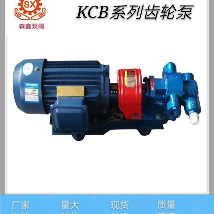 森鑫供应优质齿轮泵 KCB-83.3铸铁齿轮泵 内啮合小型齿轮泵 化工泵