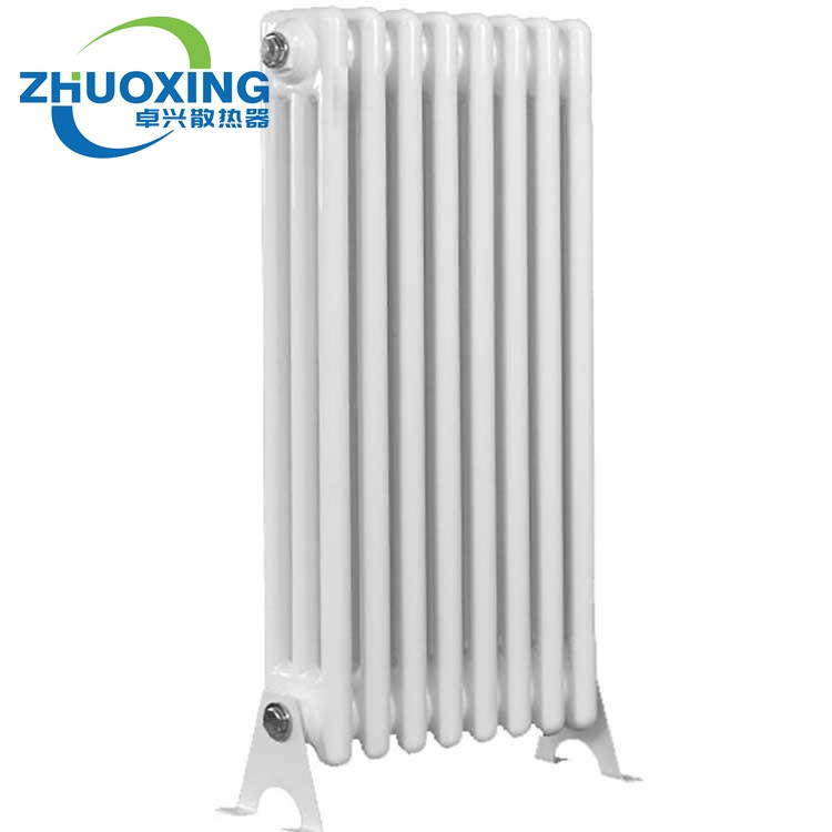 钢制暖气片 钢四柱GZ306家用散热器 壁挂式暖气片 钢柱型散热器