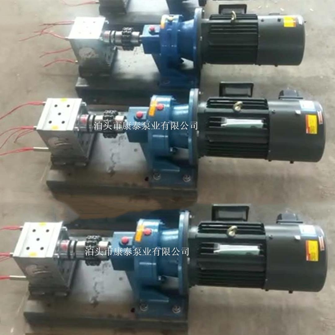 RT熔体泵 20-30-50-100cc熔喷计量泵 热熔胶泵