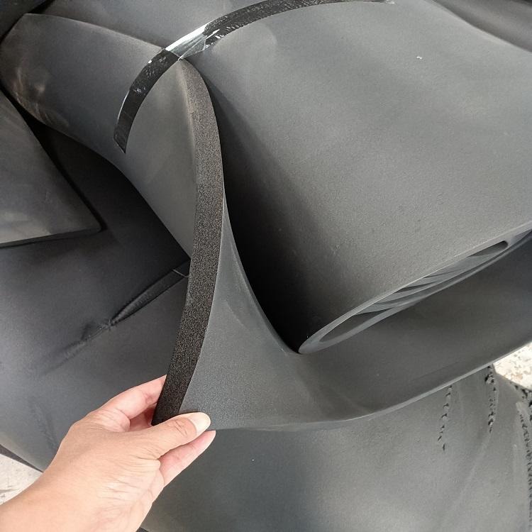 橡塑保温棉板 15mm橡塑海绵保温板养殖大棚用B1级橡塑棉步步昇支持定做