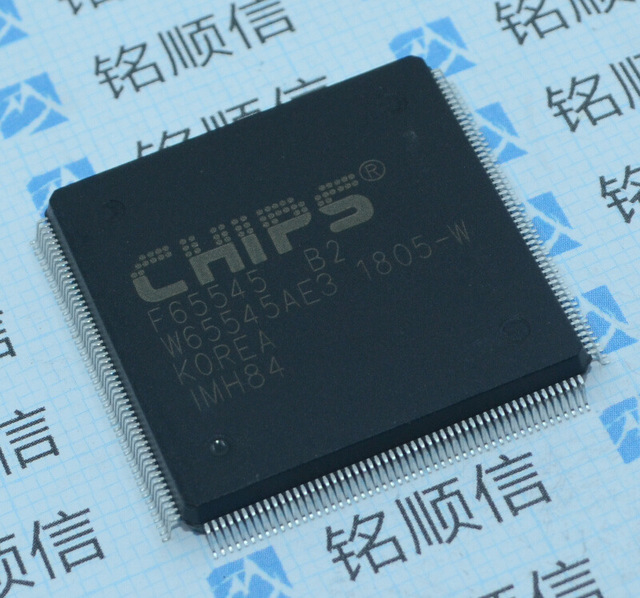 F65545B2出售翻新 CRT控制器NGA QFP208芯片深圳现货供应