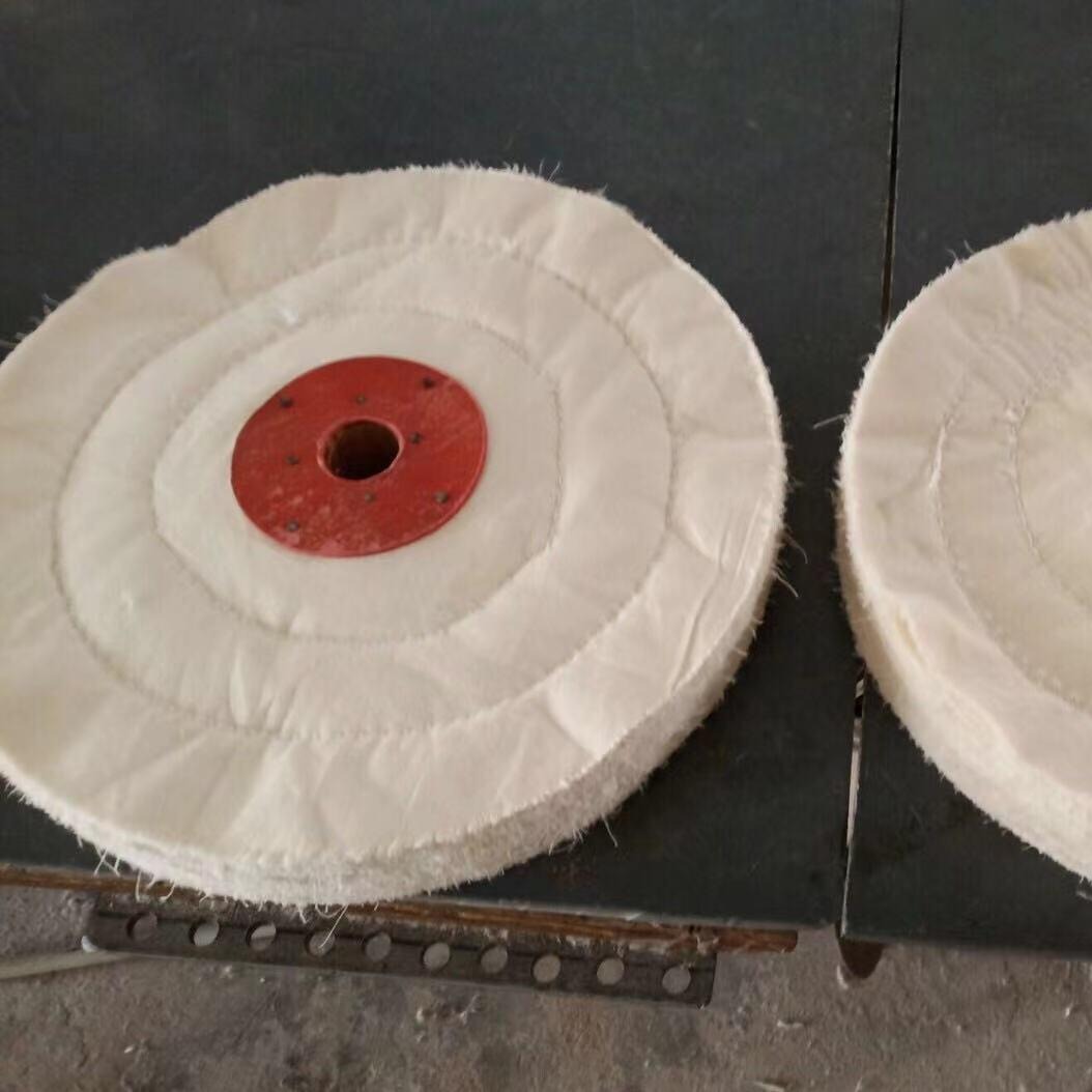 迈诚刷业厂家生产抛光布轮 棉布轮辊 珍珠布轮图片