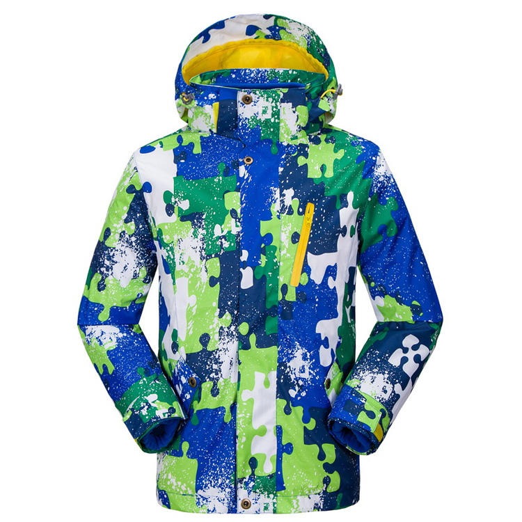 儿童迷彩两件套三合一男女冬季防风保暖户外冲锋衣可定制LOGO 价格区间:¥163.00--176.00 市场价:358.