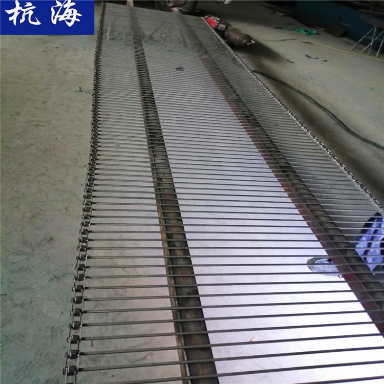 杭海机械 sus304不锈钢链板网带 食品输送带 网带机械厂家