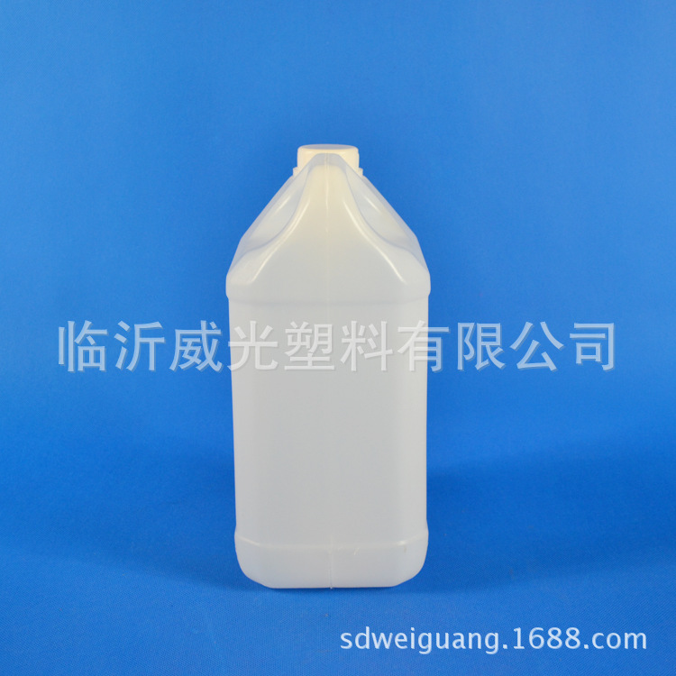 WG5L-7【厂家直供】5公斤白色化工桶 汽油桶 农药桶 方形塑料桶示例图4