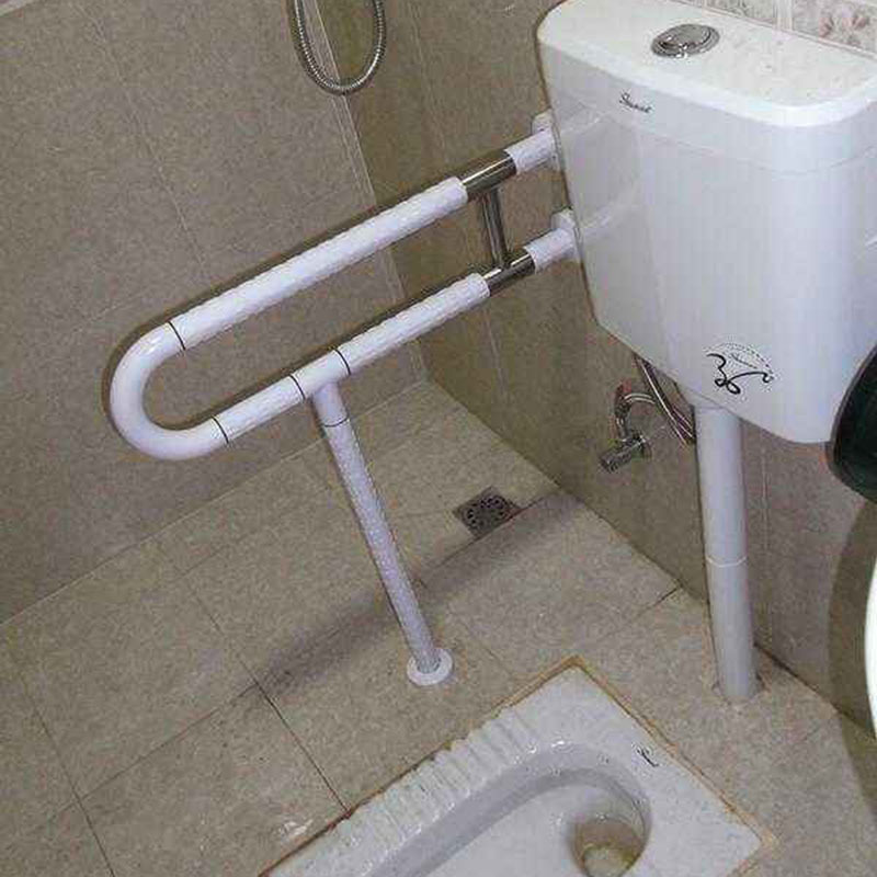 浴室防滑扶手 老人卫生间不锈钢防滑安全扶手 厂家批发马桶扶手示例图5