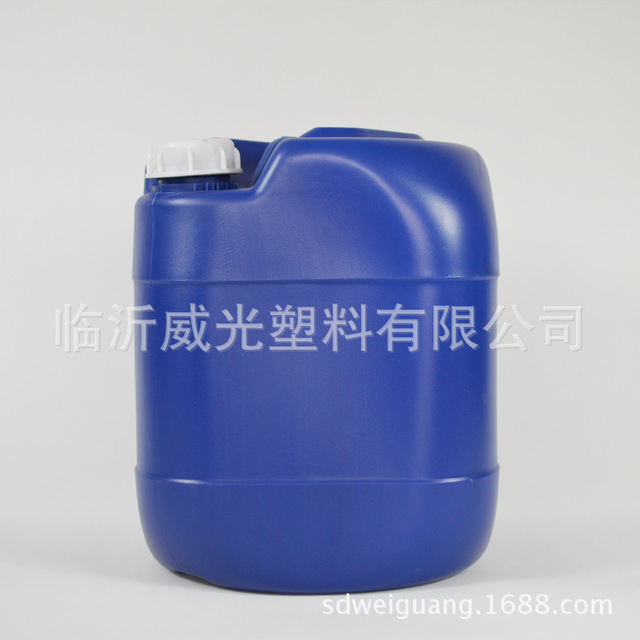 威光塑料厂家直销 20L高强度化工桶 工业级塑料桶 20公斤对角桶 20l斜口废料桶 密封桶 周转桶 堆码桶图片
