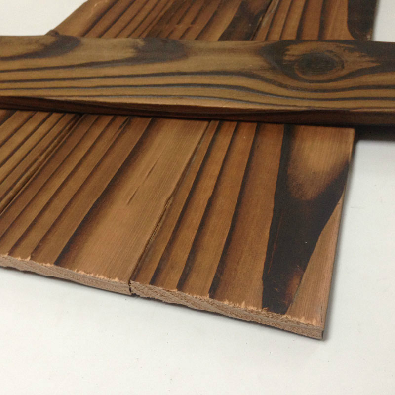 盛唐防腐木料碳化木板材 碳化木料 碳化花箱地板 碳化木方木条定制图片