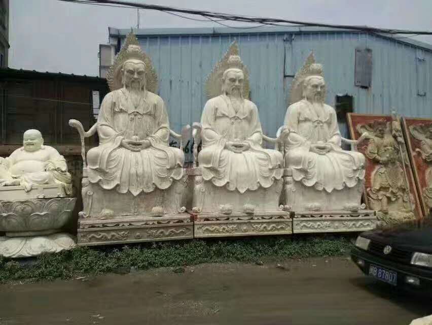 神像 温州慈宏法器供应露天大型铜神像 站像四面女娲娘娘神像 三霄娘娘神像
