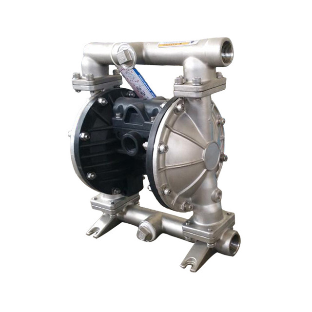 直销气动隔膜泵 台湾泓川1寸口径耐高温不锈钢气动隔膜泵 现货