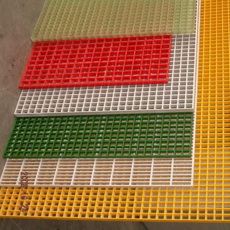 玻璃钢格板图片及玻璃格栅板应用范围   西安市黄色玻璃钢格栅板示例图6