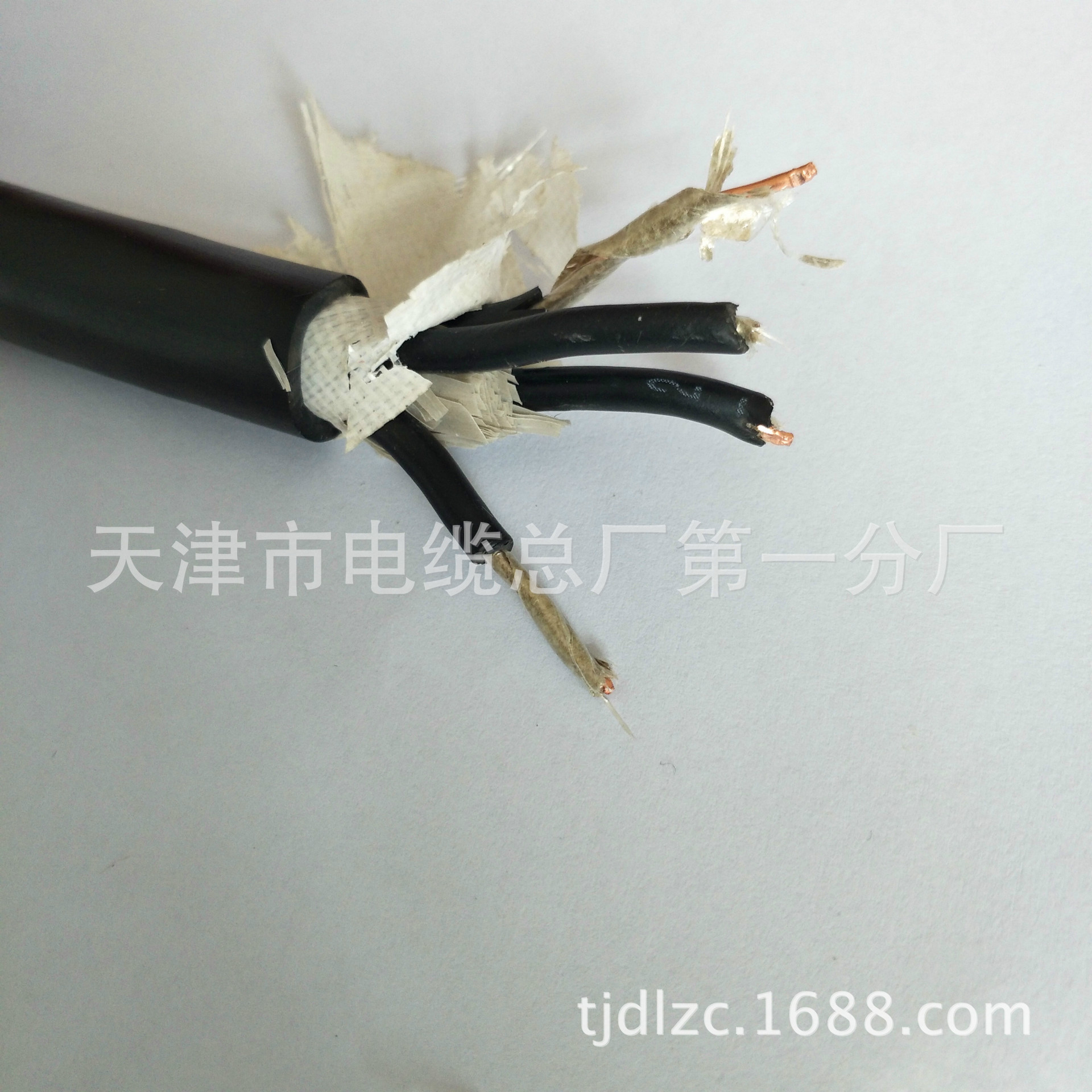 NH KVVP2-22 4*2.5耐火控制电缆 铜箔屏蔽 钢带铠装铜芯电缆地埋示例图10