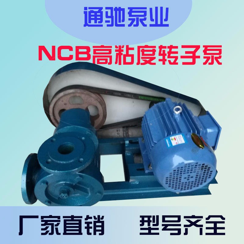 供应NCB内啮合齿轮泵 内环式高粘度泵 高粘度转子泵 胶水泵