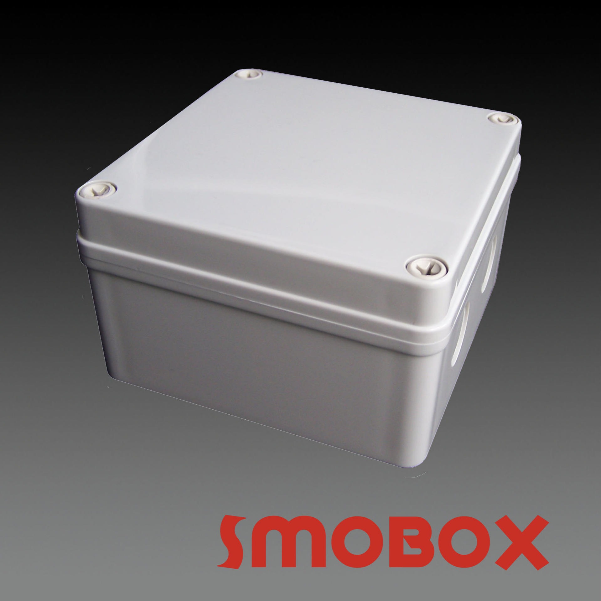 SMOBOX塑料接线箱LD-121207山东厂家供应 全新材料 电气接线盒 防水分线盒 端子盒按钮开关螺钉外壳