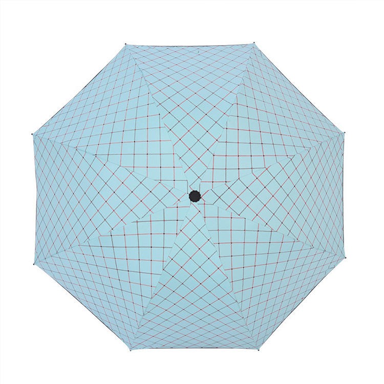 创意女士防晒太阳伞三折伞大号小清新折叠晴雨伞厂家学生雨伞logo免费设计图片