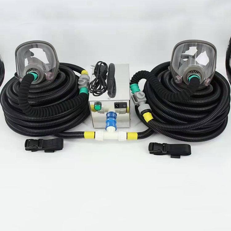 普煤自吸式长管呼吸器 20米移动电动呼吸器现货价格