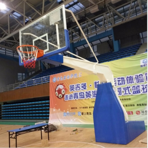 加固篮球架 手动电动液压篮球架 龙泰体育 广安市现货