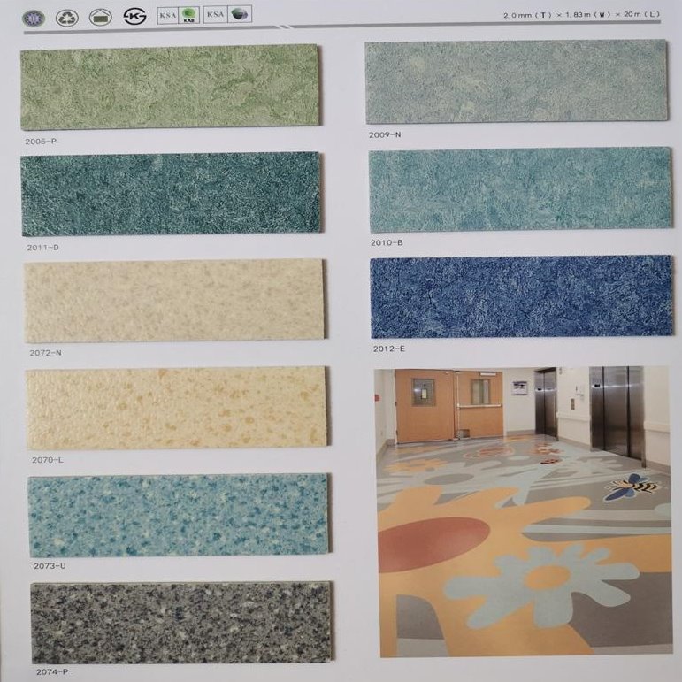 商用PVC地板幼儿园地胶工厂塑胶地板欧莱宝卷材地板