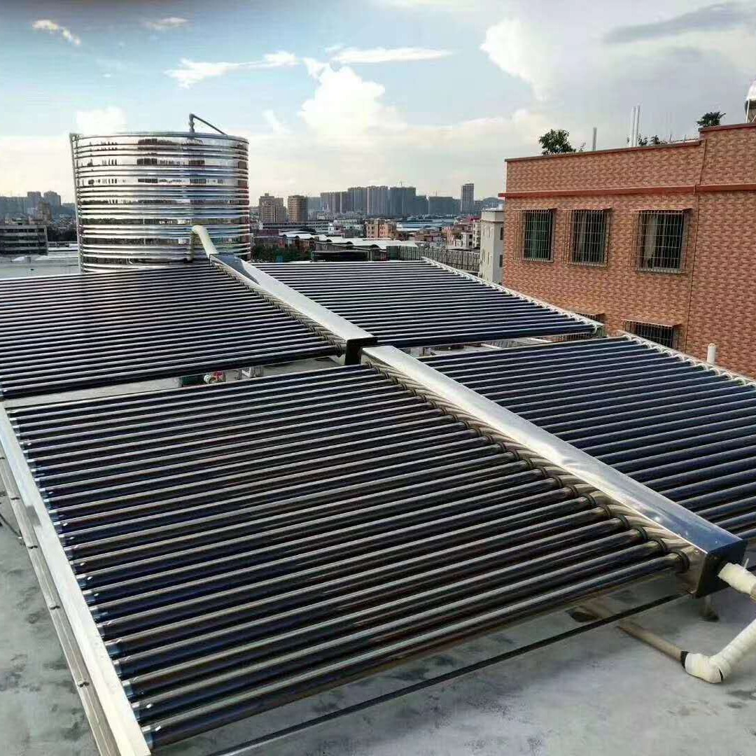 恺阳太阳能集热管  太阳能联箱 太阳能热水工程联箱 杭州西湖 太阳能集热器图片