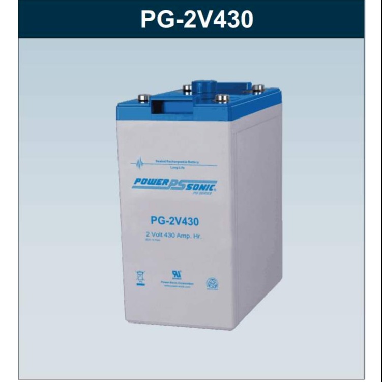 供应法国POWER-SONIC蓄电池OPzV1000机房铅酸免维护储能应急电源2V1000ah