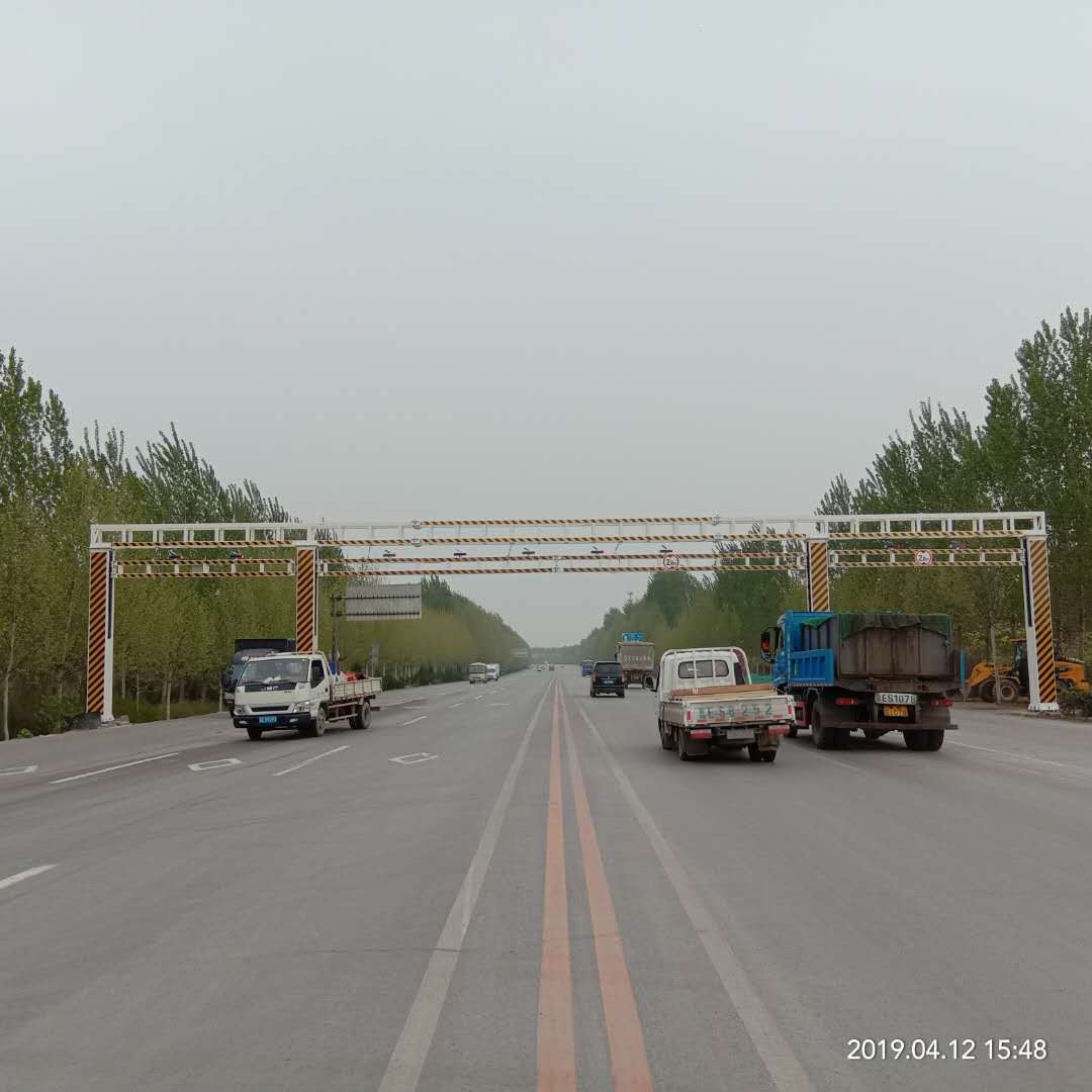 河北省邢台 限高架 智能远程控制 升降限高架 乡村道路公路限高杆