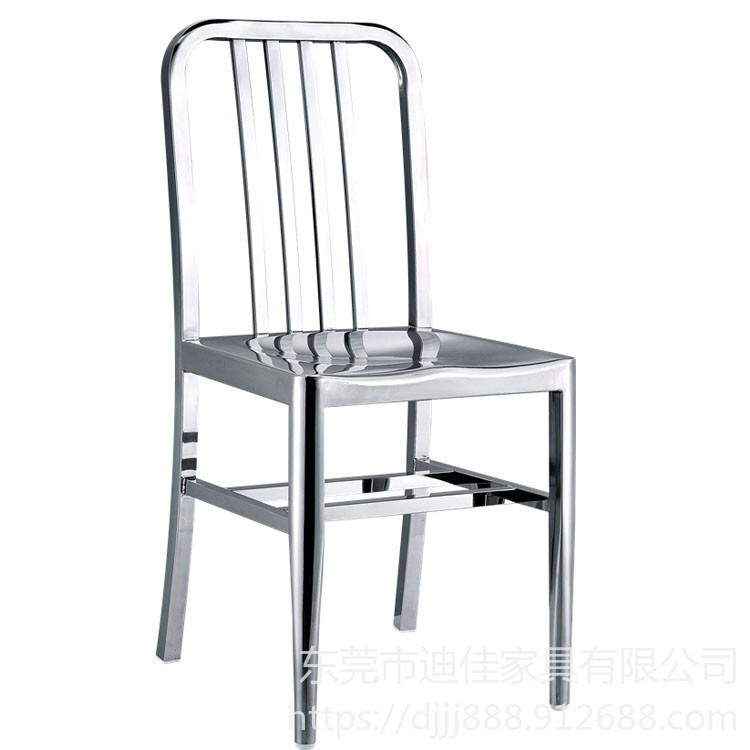 东莞金属餐椅 金属椅子 深圳不锈钢餐椅 深圳铝合金椅子  东莞不锈钢海军椅子