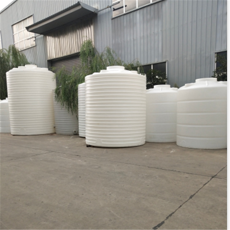 5T吨卧式水塔 塑料桶水塔 化工水箱 益乐塑业