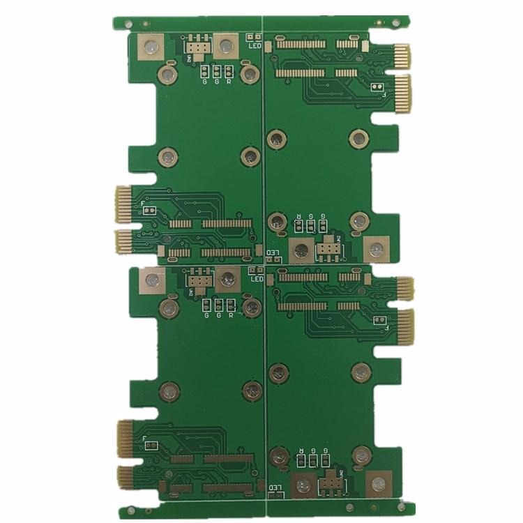 FR4六层BGA金手指沉金电路板 过孔塞油树脂铜塞 捷科专业承接PCB线路板订单