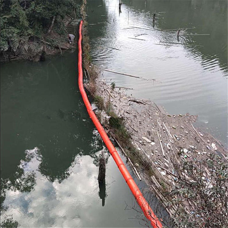 河道漂浮垃圾围栏漂浮桶规格 200*1000圆柱形拦污浮漂图片