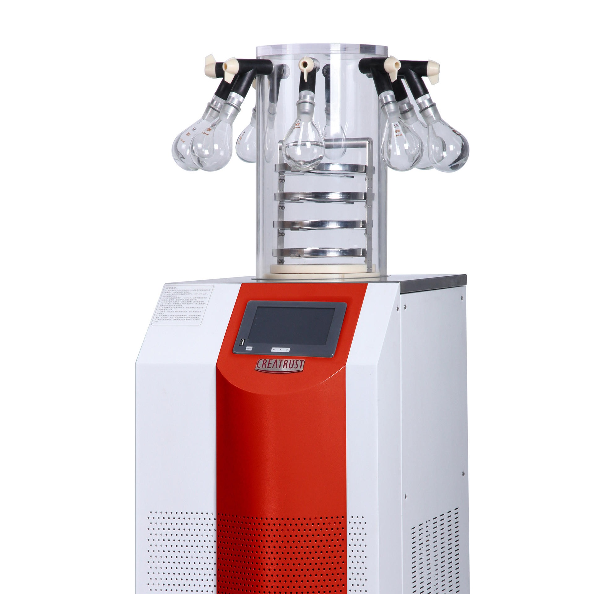 永合台式冷冻干燥机  可摆放 CTFD-10S  10P 10T 10PT  干燥西林瓶机型冷冻保存CTFD-12P