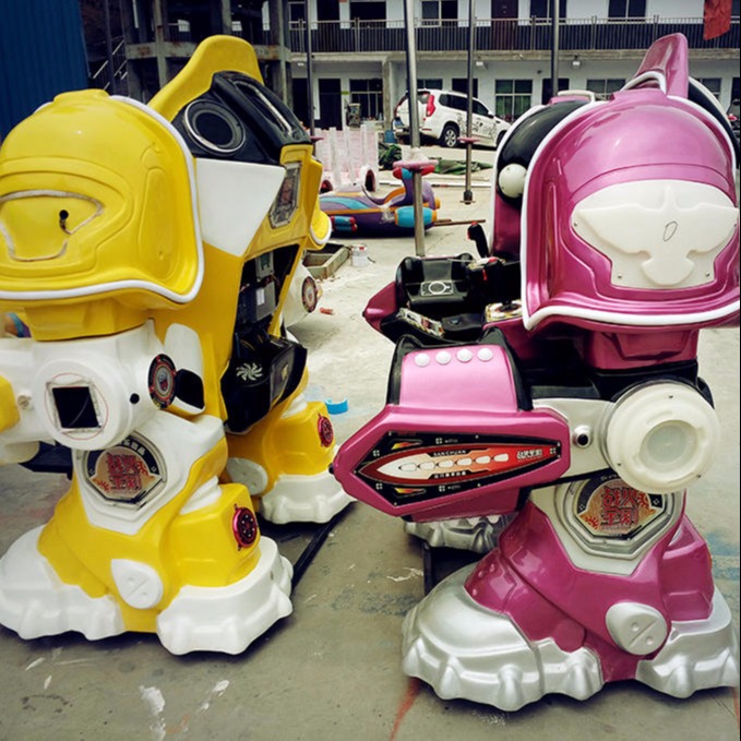 批量生产广场机器人  小投资游乐设备  战火金刚游乐设备视频