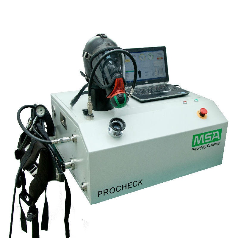 梅思安10164271 Procheck空呼全性能检测仪含测试仪机机 电脑 打印机 空呼 转接头