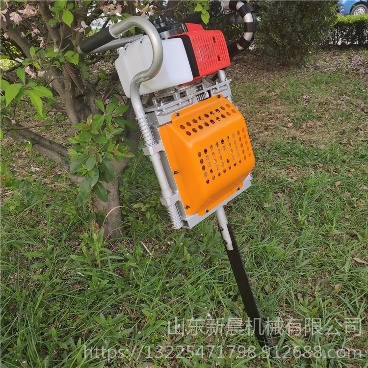 新晨xc-sm660小型汽油挖树机 便携式树苗起树断根机  锯齿式挖树机