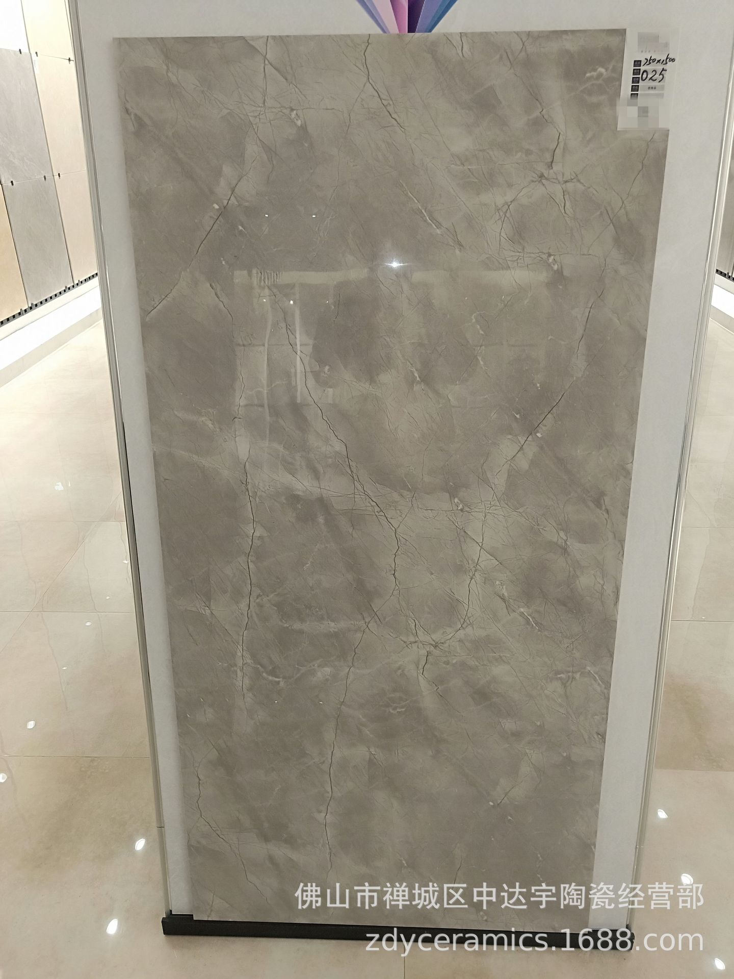 佛山灰色系列 75X150cm 通体大理石瓷砖墙面客厅卫生间酒店地面砖示例图14