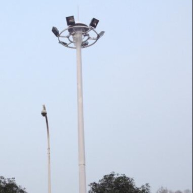 乾旭照明高杆灯厂家 12米15米路灯市政工程LED路灯 30米高杆路灯广场码头球场