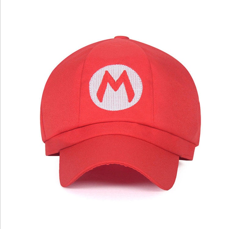 红素广告帽儿童成人帽可定制logo 来图来样定做